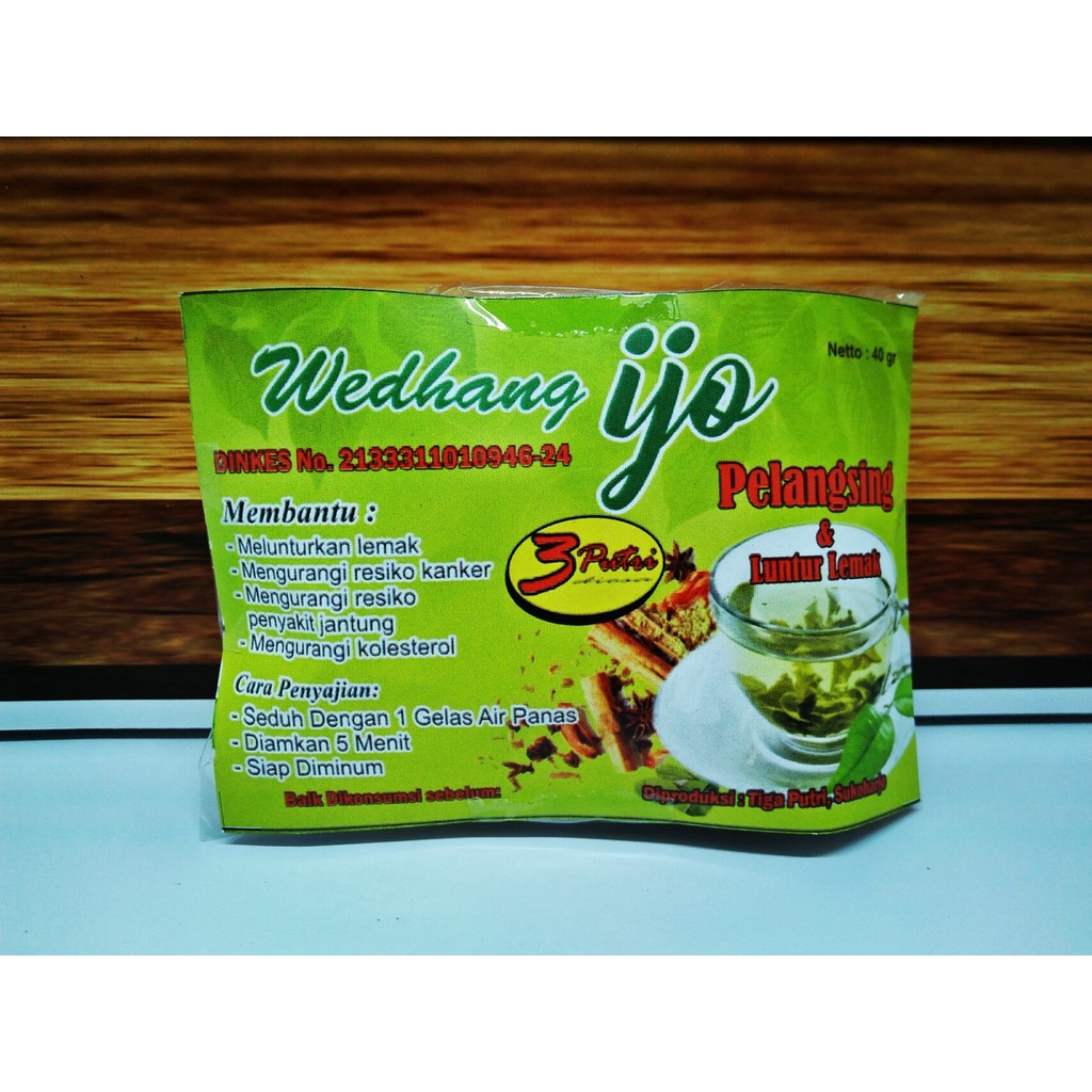 

WEDANG IJO PELANGSING (1 PACK ISI 10 PCS)