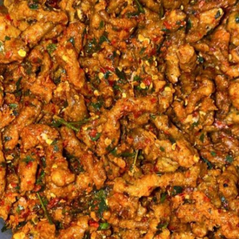 

Keripik Usus Pedas Daun Jeruk 500gr