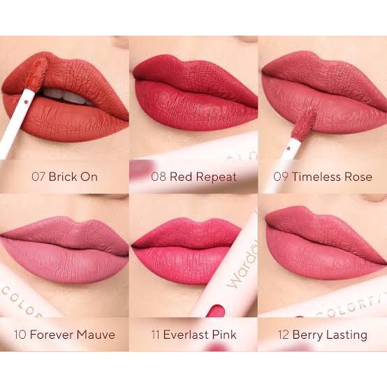 Wardah Colorfit Last All Day Lip Paint Transproof Tahan sampai 12 Jam / Watdah Lip Paint