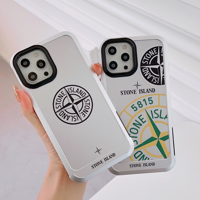 IPHONE Ashion Sports Stone Island Trend BatmanSilicone Phone Case Untuk Iphone14 13 Pro Max12 11 Pro Max Shockproof Bumper Penutup Belakang