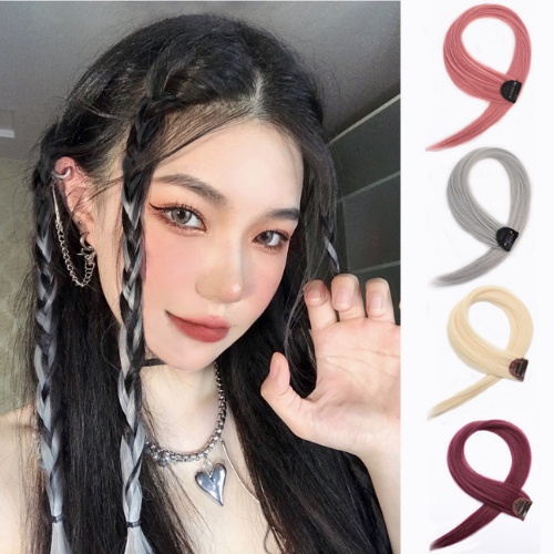 Hair Clip Warna Warni Hair Clip Rambut Hairclip Hairpiece Hair Clip Lurus Hair Clip Panjang Jepit Rambut Palsu