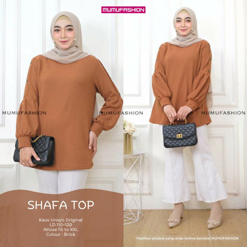 JMY - SHAFA SOPA TOP Atasan Jumbo Nyaman Dipakai Bisa COD by Mumu Fashion Solo