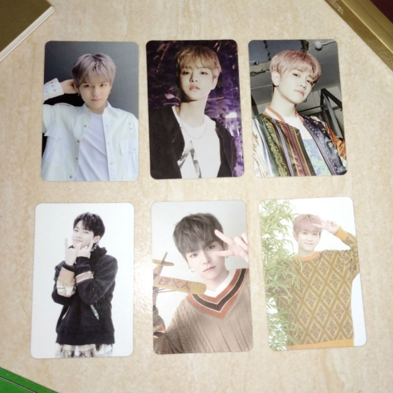 (READY STOCK) Photocard Treasure Ch 3 Jeongwoo Yedam Hyunsuk Jihoon Asahi Mashiho Yoshi Black White 