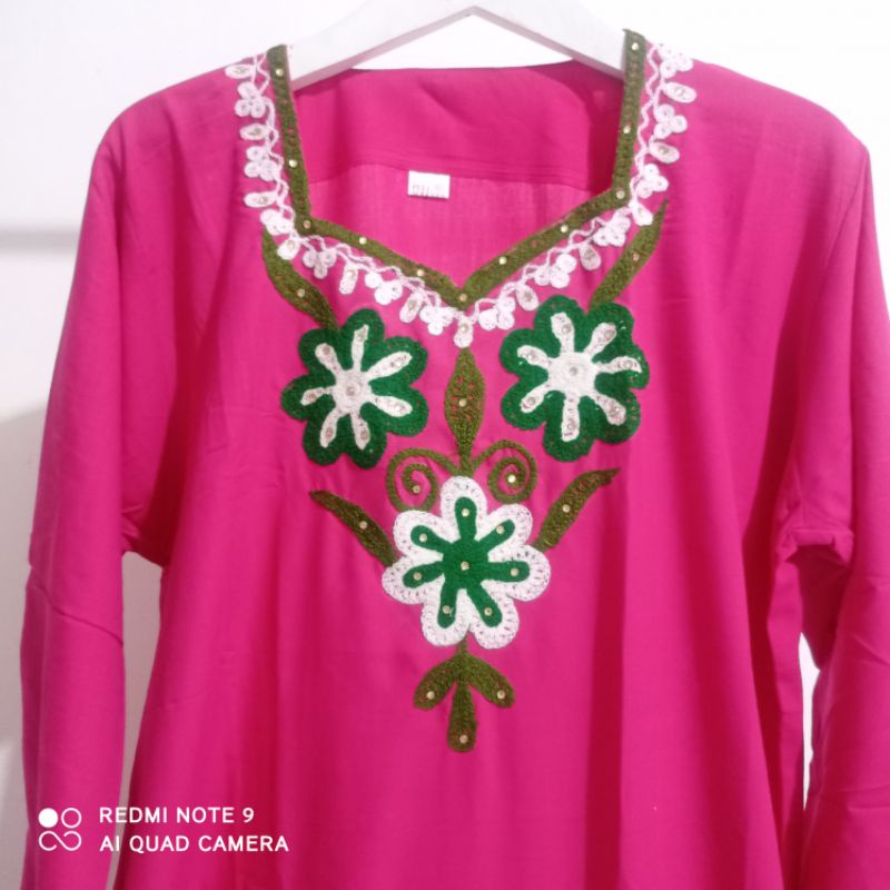 GAMIS KATUN INDIA - BORDIR