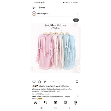 Zulaikha Atelier Angelina NWT dan Preloved