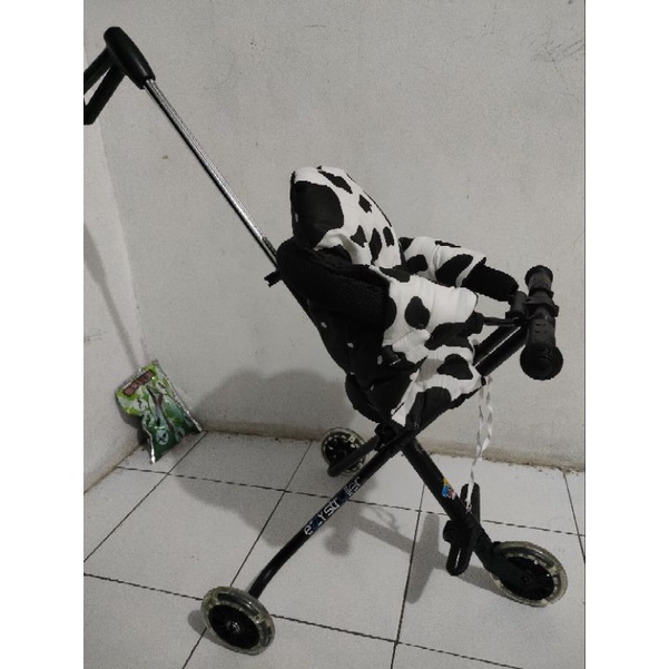 stoller stroller ezzy 3 roda preloved baru 1x pakai