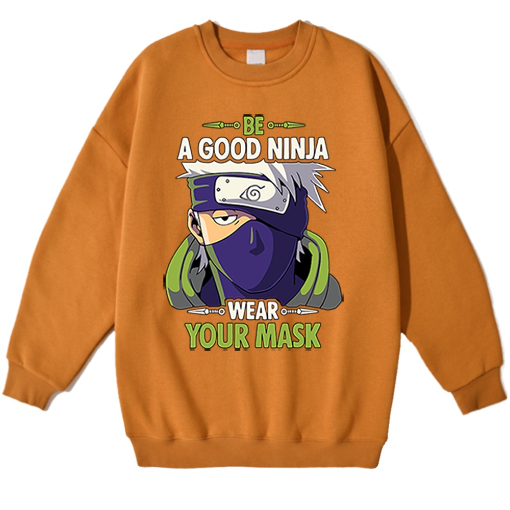 KAKSI GOOD NINJA Sweater Crewneck Print DTF II KAKSI GOOD NINJA Sweatshirt Basic II Sz M - XL Anak &amp; Dewasa ( Pria &amp; Wanita )