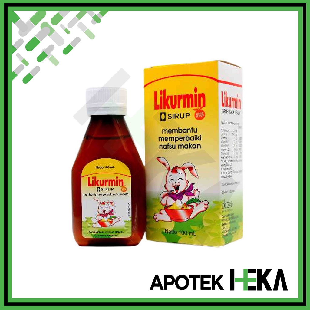 Likurmin Sirup Botol 100 ml - Penambah Nafsu Makan Anak (SEMARANG)