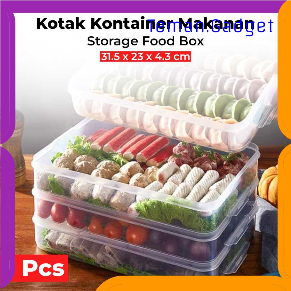 TG - DPR LuckyFox Kotak Kontainer Makanan Kulkas Storage Food Box - RFS48