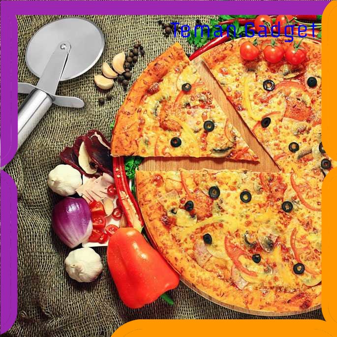 TG - DPR HyhXQ Pisau Pemotong Kue Pizza Roller Cutter Stainless Steel - CJ360