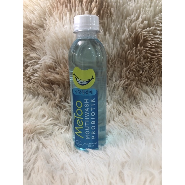 MeToo Mouthwash Fresh Mint 250 & 100 ml