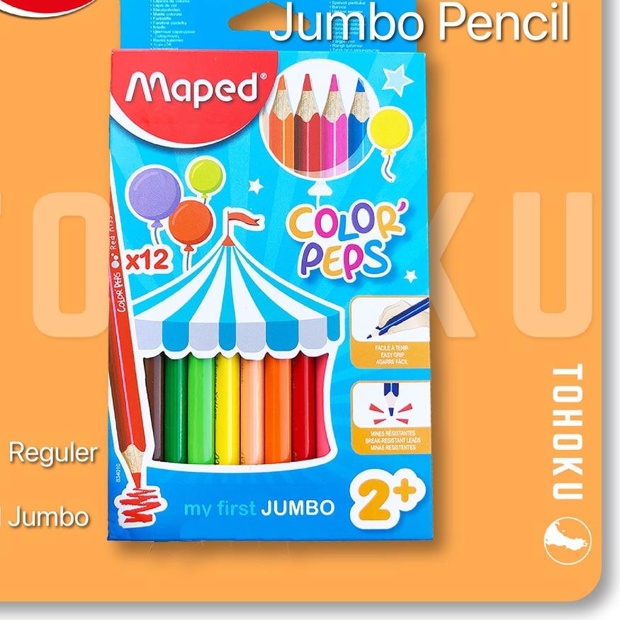 

Flash Sale! Pensil Warna Bayi - Maped Color Peps Jumbo