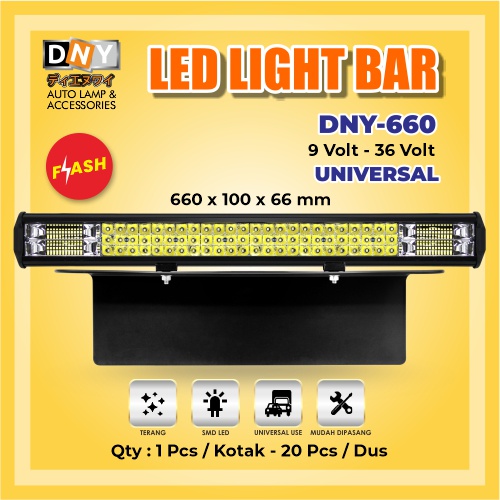 LAMPU LED LIGHT BAR UNIVERSAL DNY-660