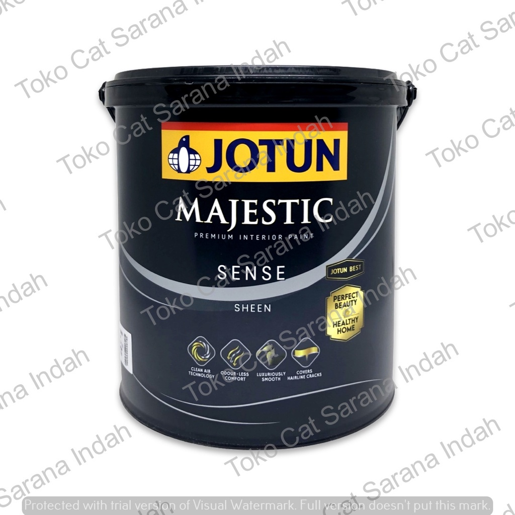 JOTUN Majestic Sense - WHITE 2.5 L / 4 KG Cat Tembok Dalam Interior cat jotun 4kg warna putih standa