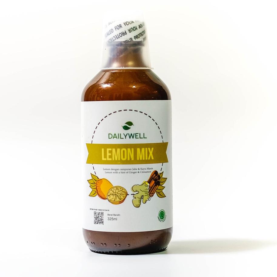 

QualityControl✔️⭐-Dailywell Lemon Mix (Jus Detox Sari Buah Lemon) 325ml