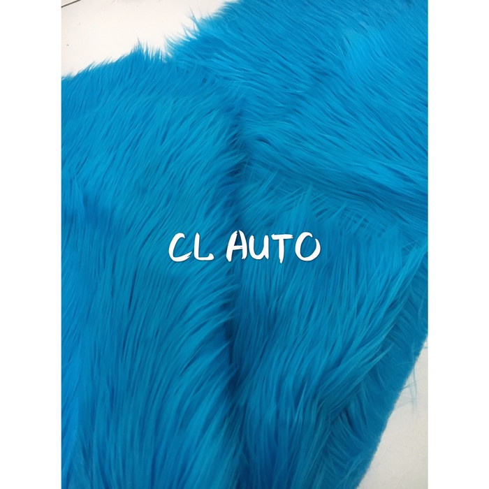 best produk] Karpet Bulu Dashboard Mobil Warna Biru Laut / Biru Doraemon