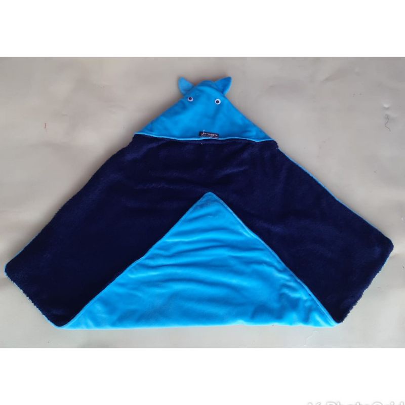 SELIMUT BAYI LEMBUT 2 WARNA HITAM BIRU PINK FANTA MERAH KUNING PERLENGKAPAN BAYI BARU LAHIR NEW BORN