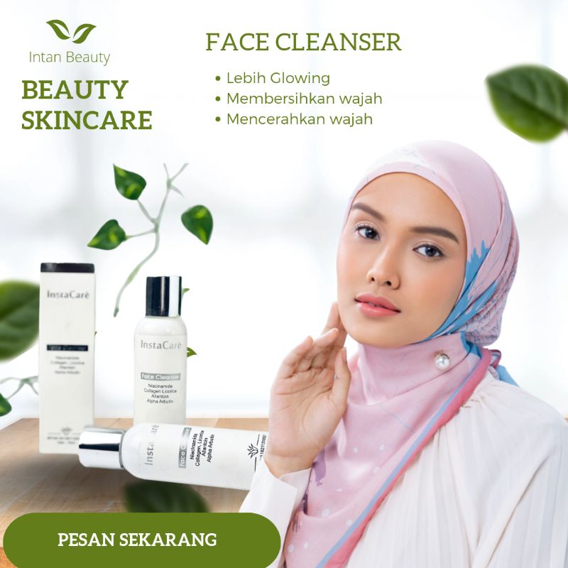 Face Cleanser Skincare Pemutih Wajah Original BPOM Dan Cepat Glowing Pemutih Wajah Ampuh Skincare Pe
