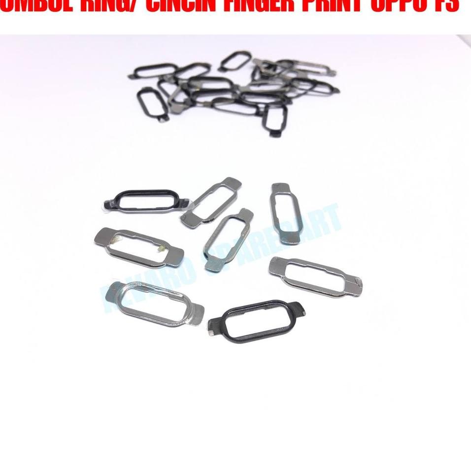 {MJY.21Ja23ᶻ} TOMBOL RING / CINCIN FINGER PRINT OPPO F3