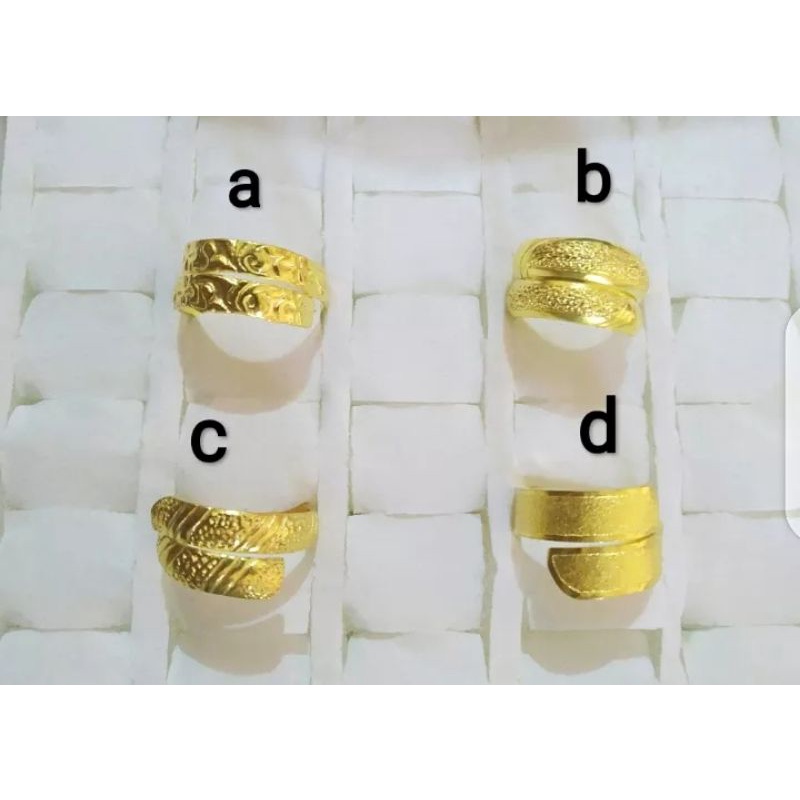 Cincin Bela rotan fleksibel 1suku