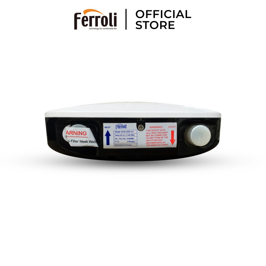 Ferroli Instant Electric Water Heater Divo Series SDP 3.3S
