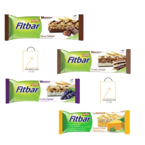 

Fitbar Multigrain Bar Sereal Snack 22gr - 1pcs