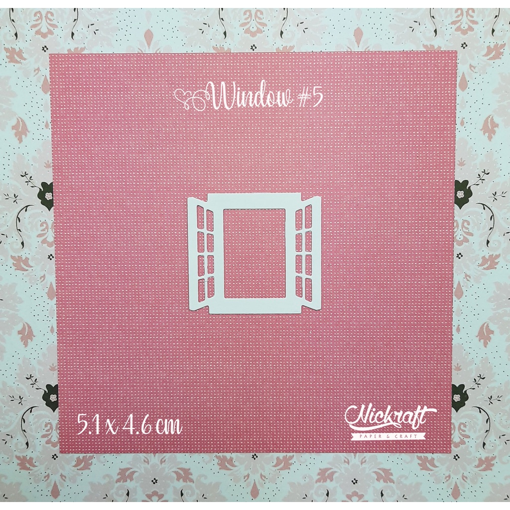 

WINDOW #5 - Hiasan Scrapbook Jurnal Journaling Bujo Jendela