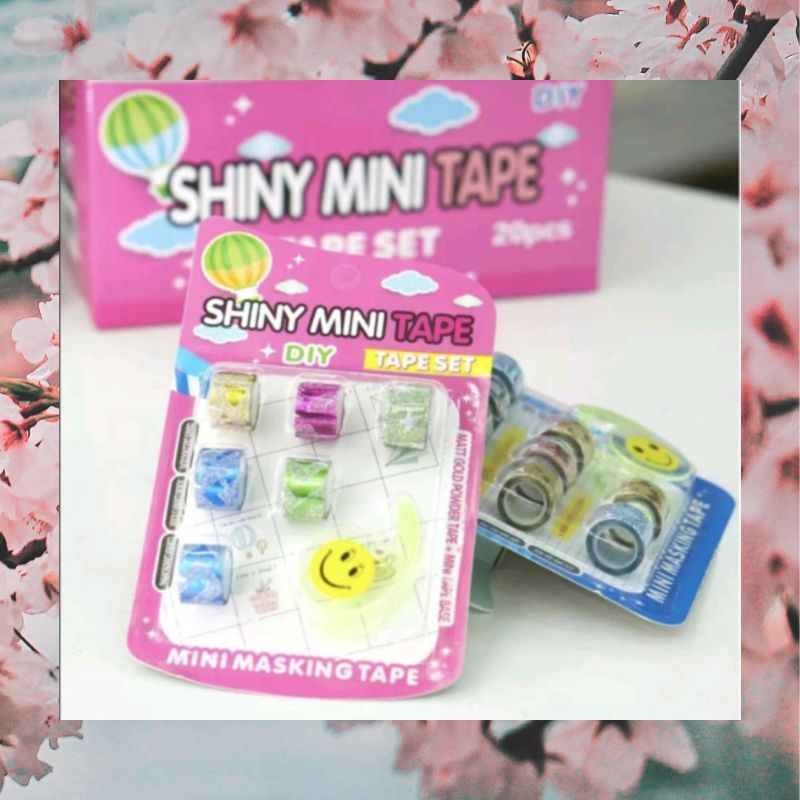 

Shiny mini tape DIY warna 7in1
