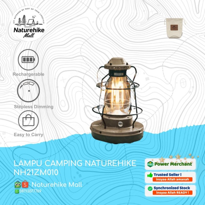 Lam Lampu Camping Naturehike Nh21Zm010