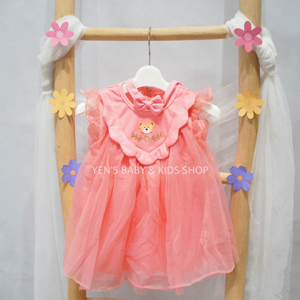 Dress Tutu Bear - Dress Anak Perempuan