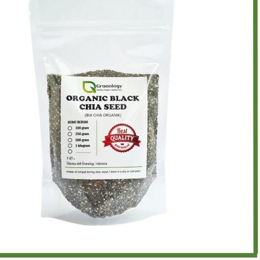 

Promo | FG2 | Organic Chia Seed Peru kualitas terbaik (250 gram) by Granology