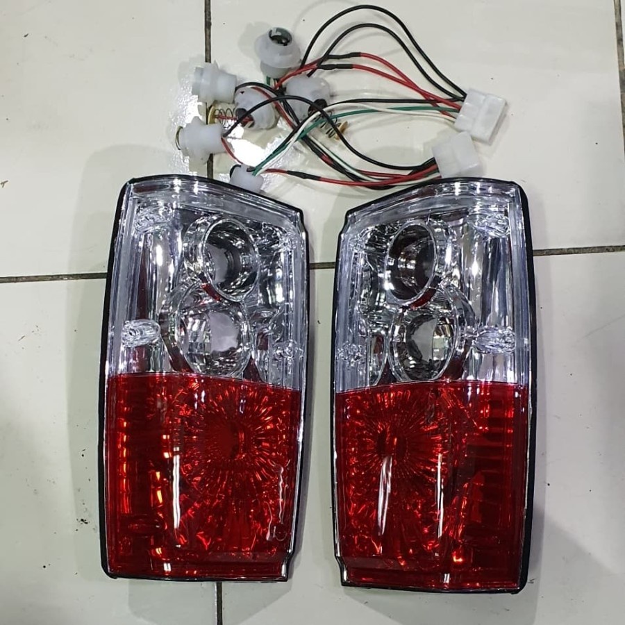 Lampu Rem Stoplamp Berhenti Belakang Mobil Brake Tail Stop Lamp Kijang Super Light Flash RGB Led Car