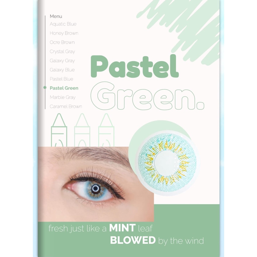 SOFTLENS NEW MORE DUBAI PASTEL GREEN