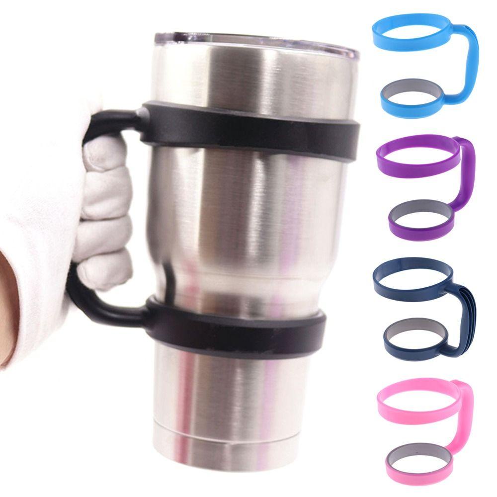 Populer Tumbler Cup Handle 5warna Untuk Rak Minuman Gelas Kendaraan Mobil 30Oz