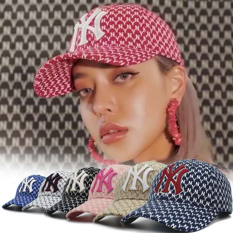 Topi Baseball Fashion NY MLB Elegan Wanita Pria High Quality Import