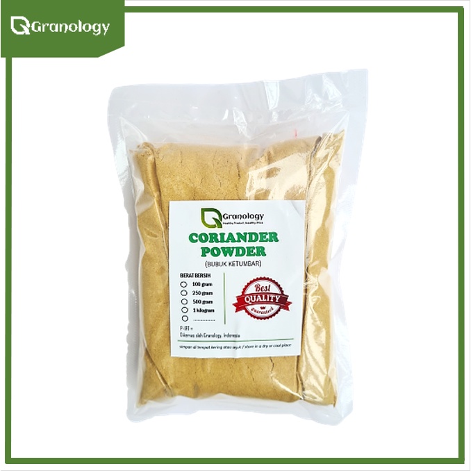 Bubuk Ketumbar / Coriander Powder (500 gram) by Granology