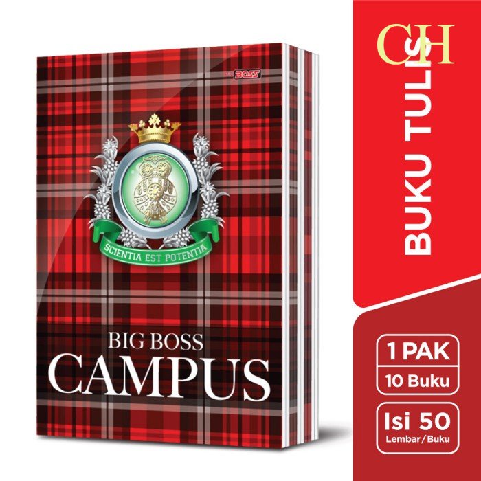 

BigBoss Campus Buku Tulis 50 Lembar berkualitas