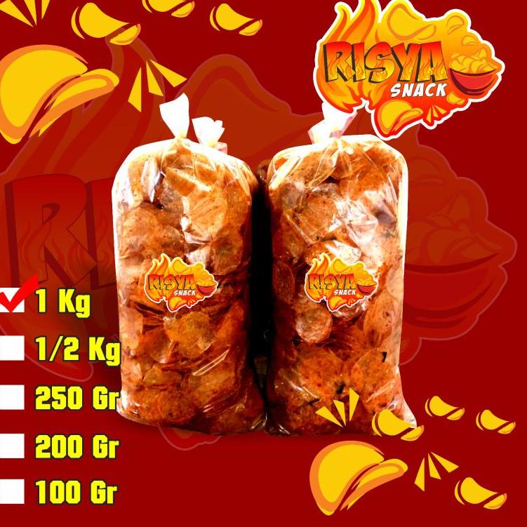 

PALING DIMINATI L916 Keripik kaca 1 kg/Kripik kaca pedas daun jeruk セ