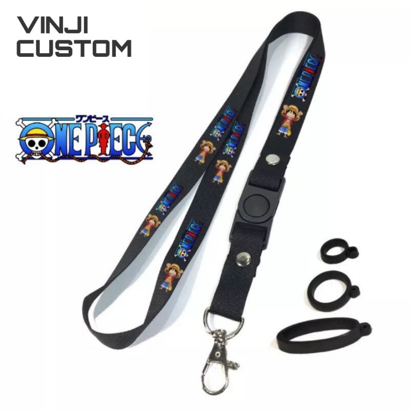 

Lanyard ONE PIECE pods tali lanyard ANIME gantungan kunci name tag id card kartu nama / tali lanyard gantungan leher