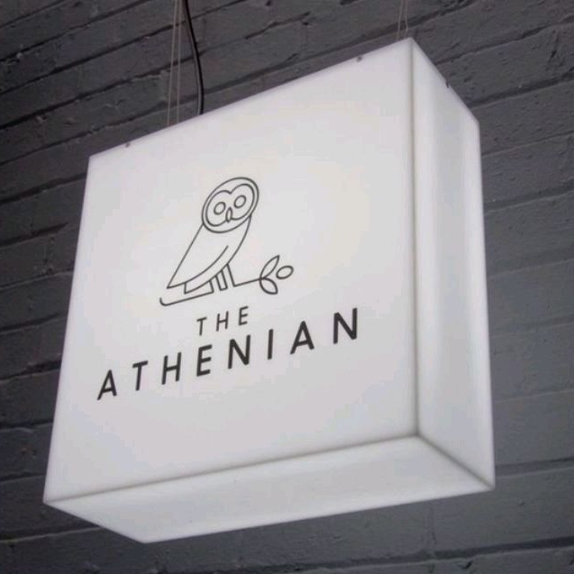 Reklame Acrylic Sign Neon Box Sign Merek Toko Papan Nama