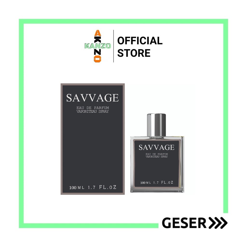 Kanzo - Parfum Savvage 100ml Premium / Parfum Savvage D 100ml Best Seller / Parfum Pria Wangi Tahan Lama