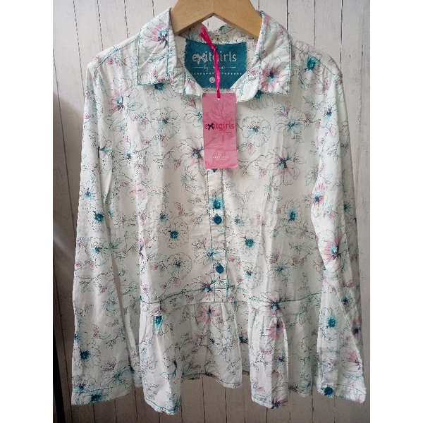 kemeja anak Exit Girl