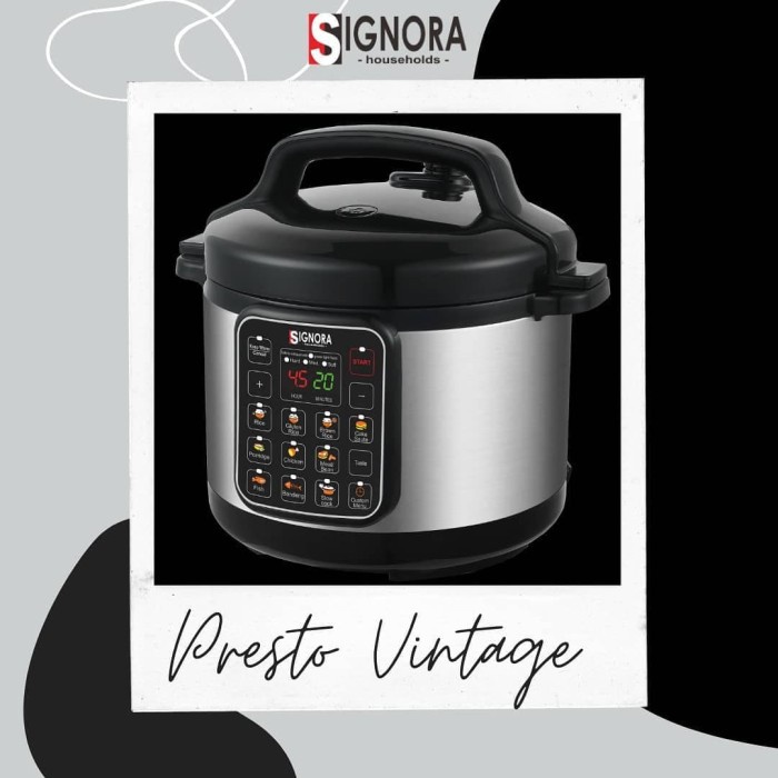 Presto Vintage / Pressure Cooker Signora Bonus Hadiah Kategori 5