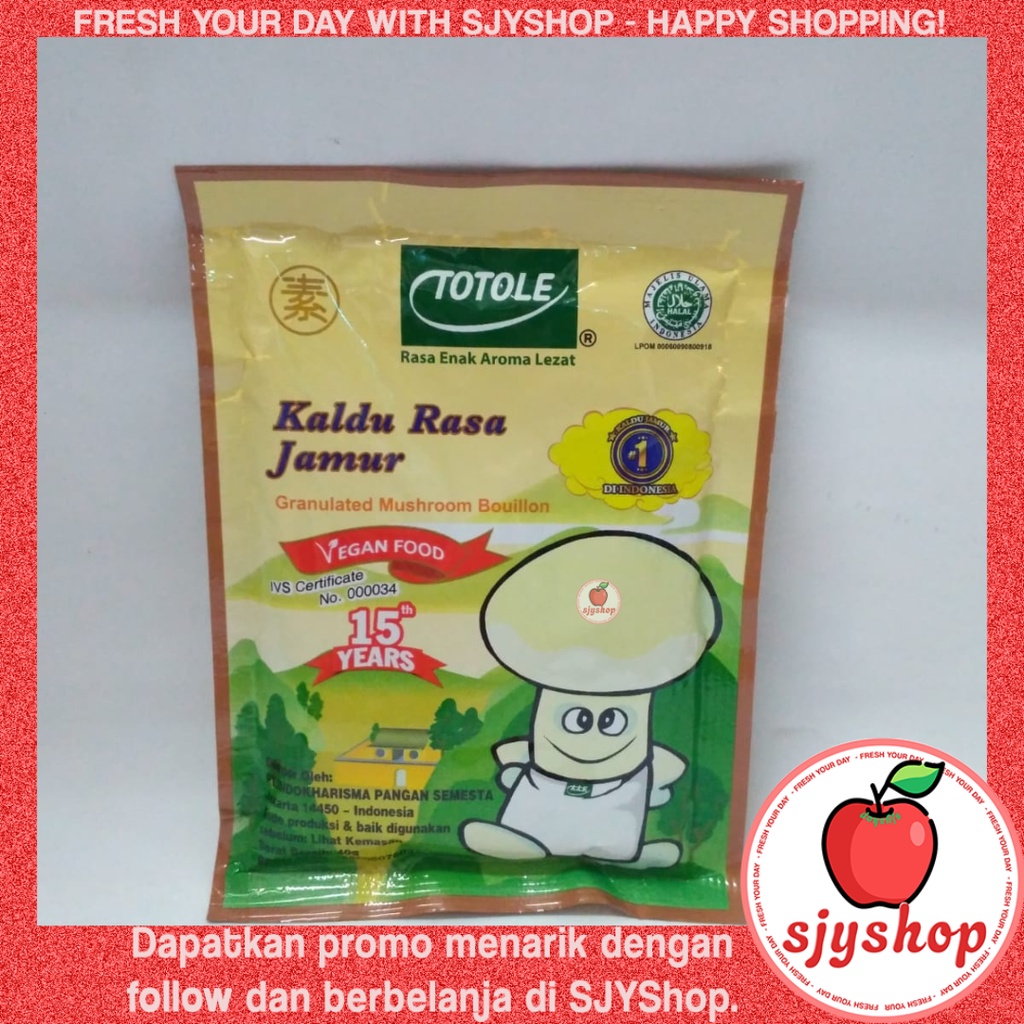 TOTOLE Kaldu Rasa Jamur 40 gr sac / SJYShop