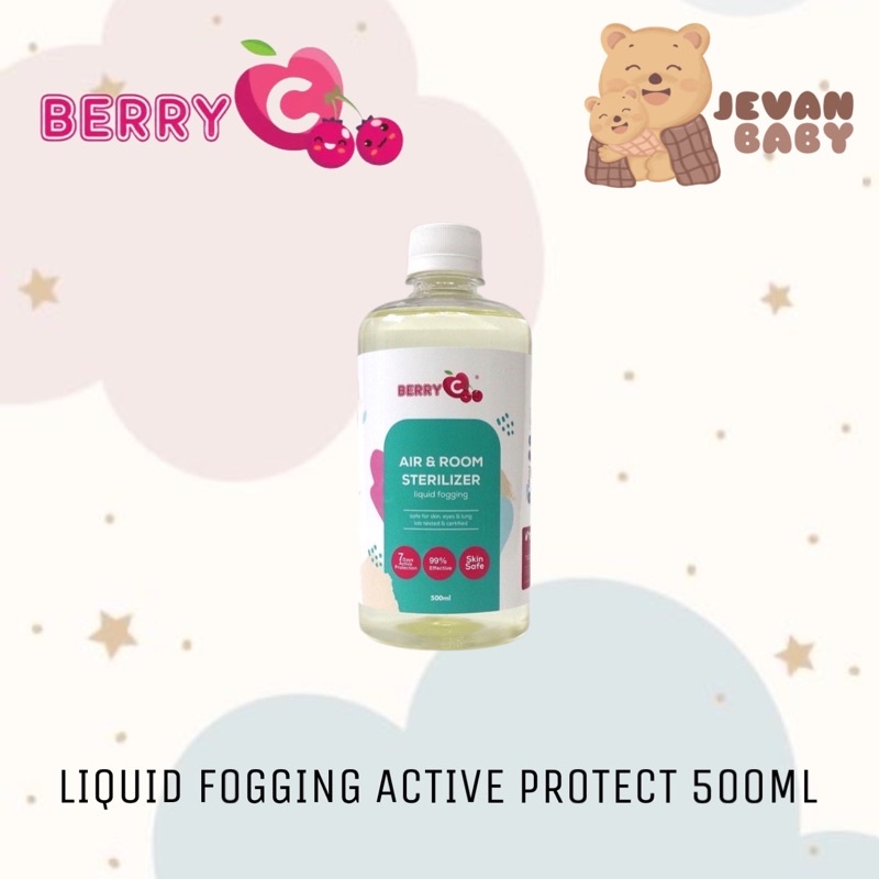 BERRYC Liquid Fogging Air &amp; Room Sterilizer / Cairan Fogging Ruangan 500ml