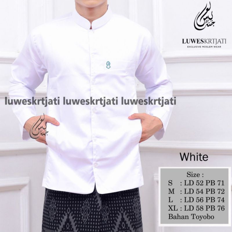 Koko semi jas Luwes kantong saku bordil trompah,saku samping/merek luwes /merek kafana