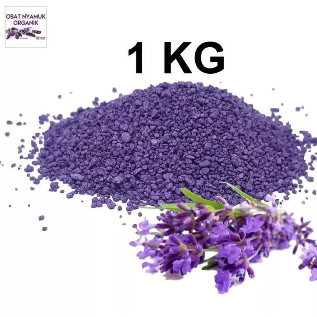 SERBUK PASIR NYAMUK AJAIB - REFILL TUNGKU OBAT NYAMUK LAVENDER 1KG