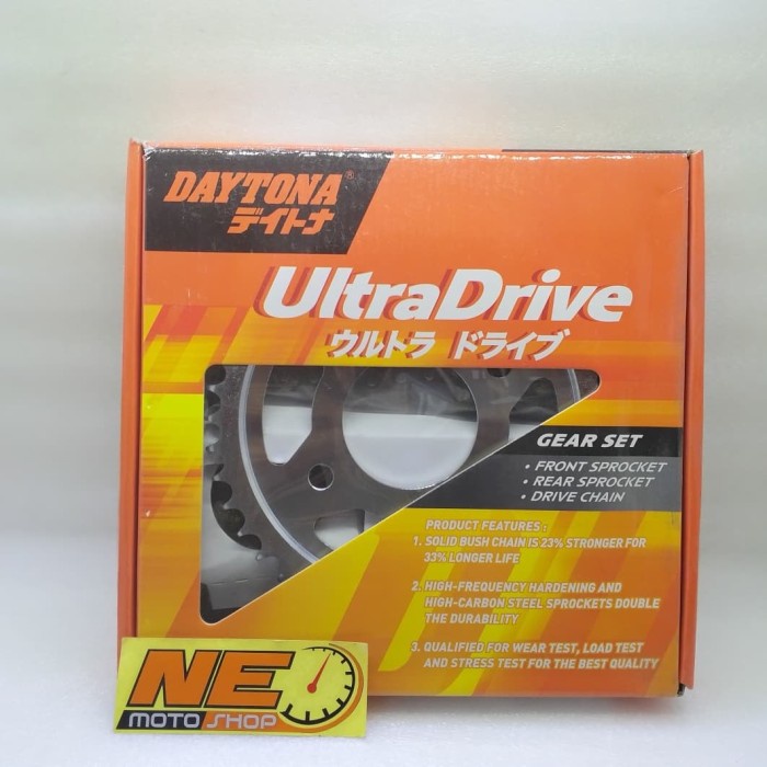 paling diminati] Paket Rantai Gir Set Megapro Fi Daytona 3480