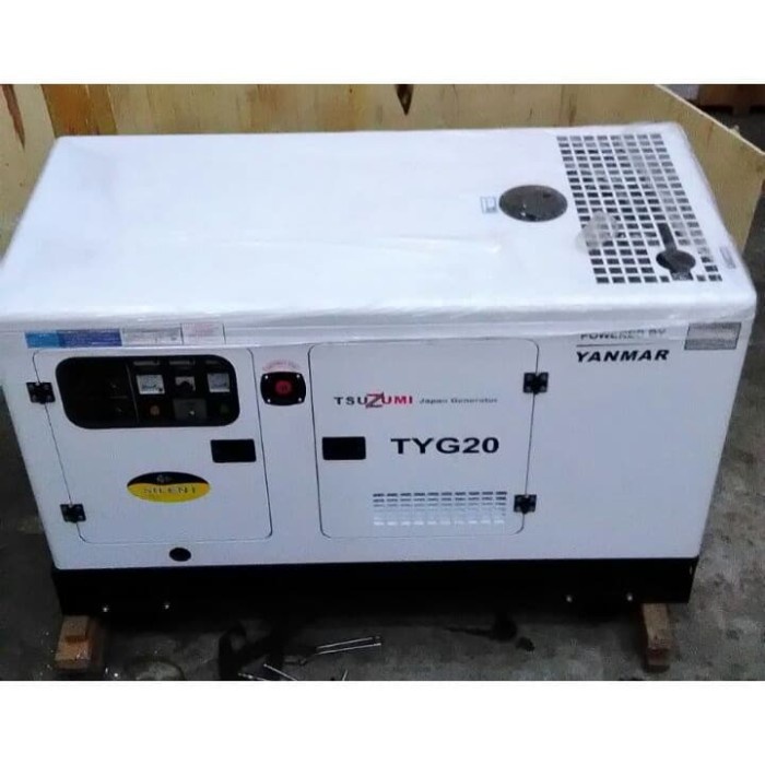 Silent genset Yanmar 12,5 kva 10000 watt Made in Japan TYG12,5 TSUZUMI
