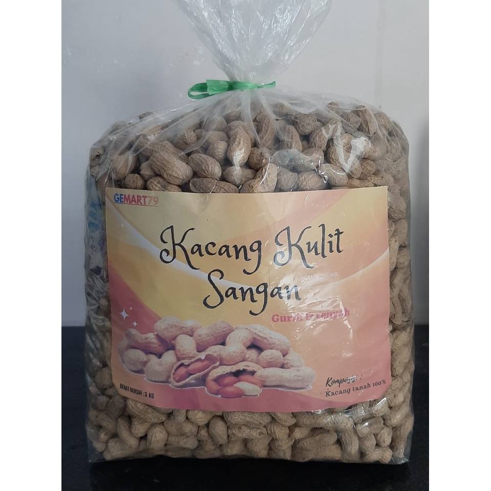 

Kacang Kulit Sangrai/Sangan/Garang, 250 gram